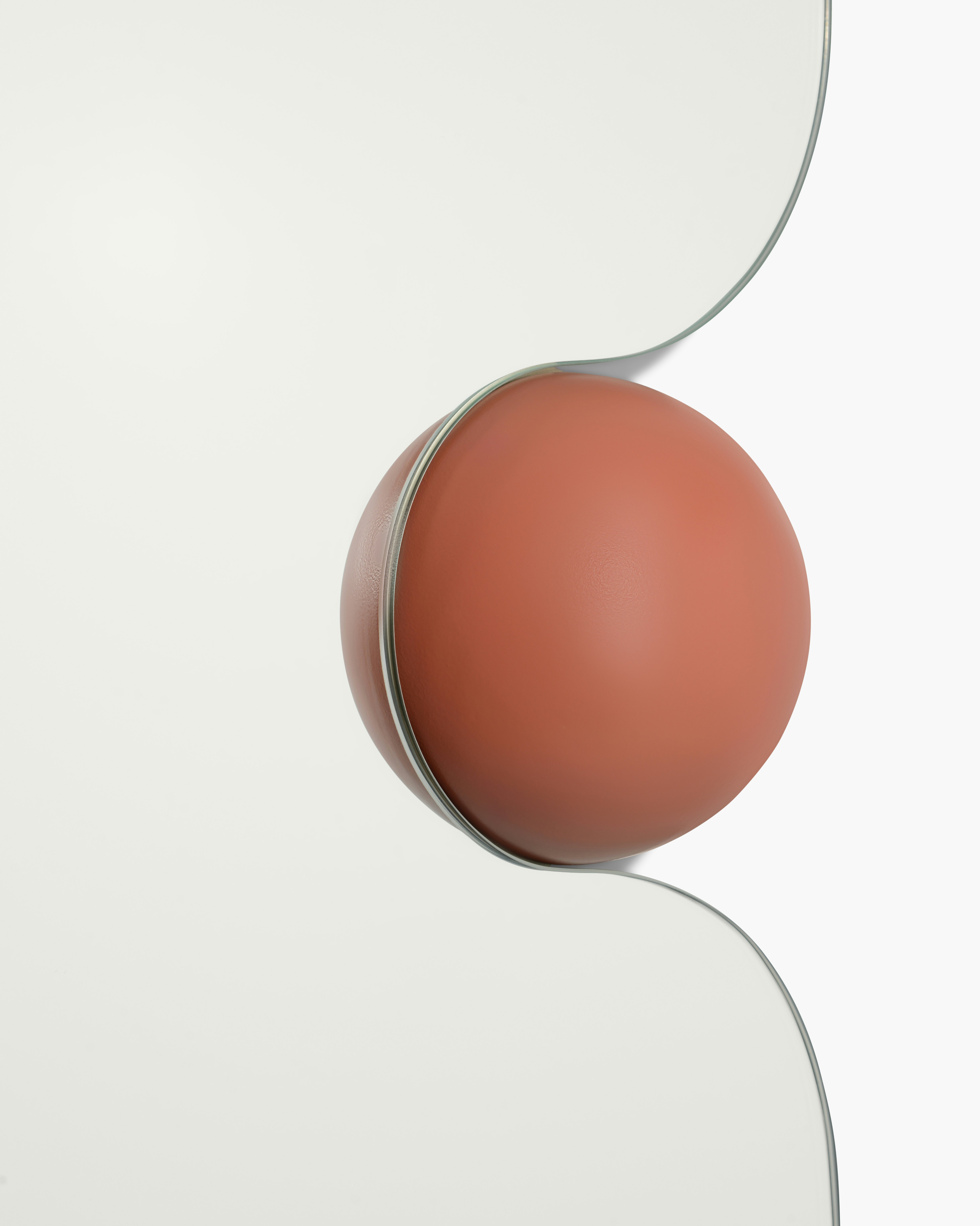 Big Squeeze Mirror, Large, Clay