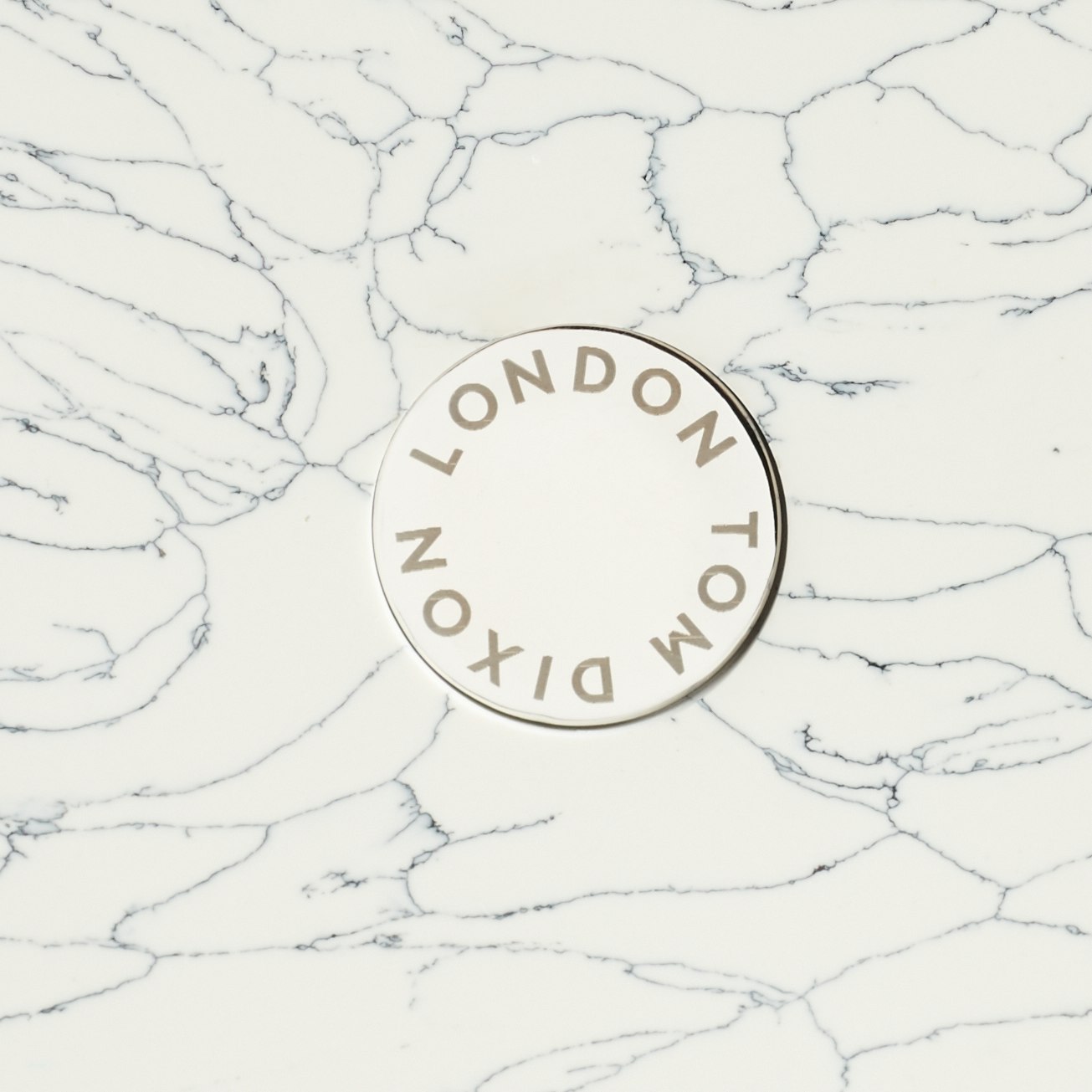 Swirl Black and White Candelabra