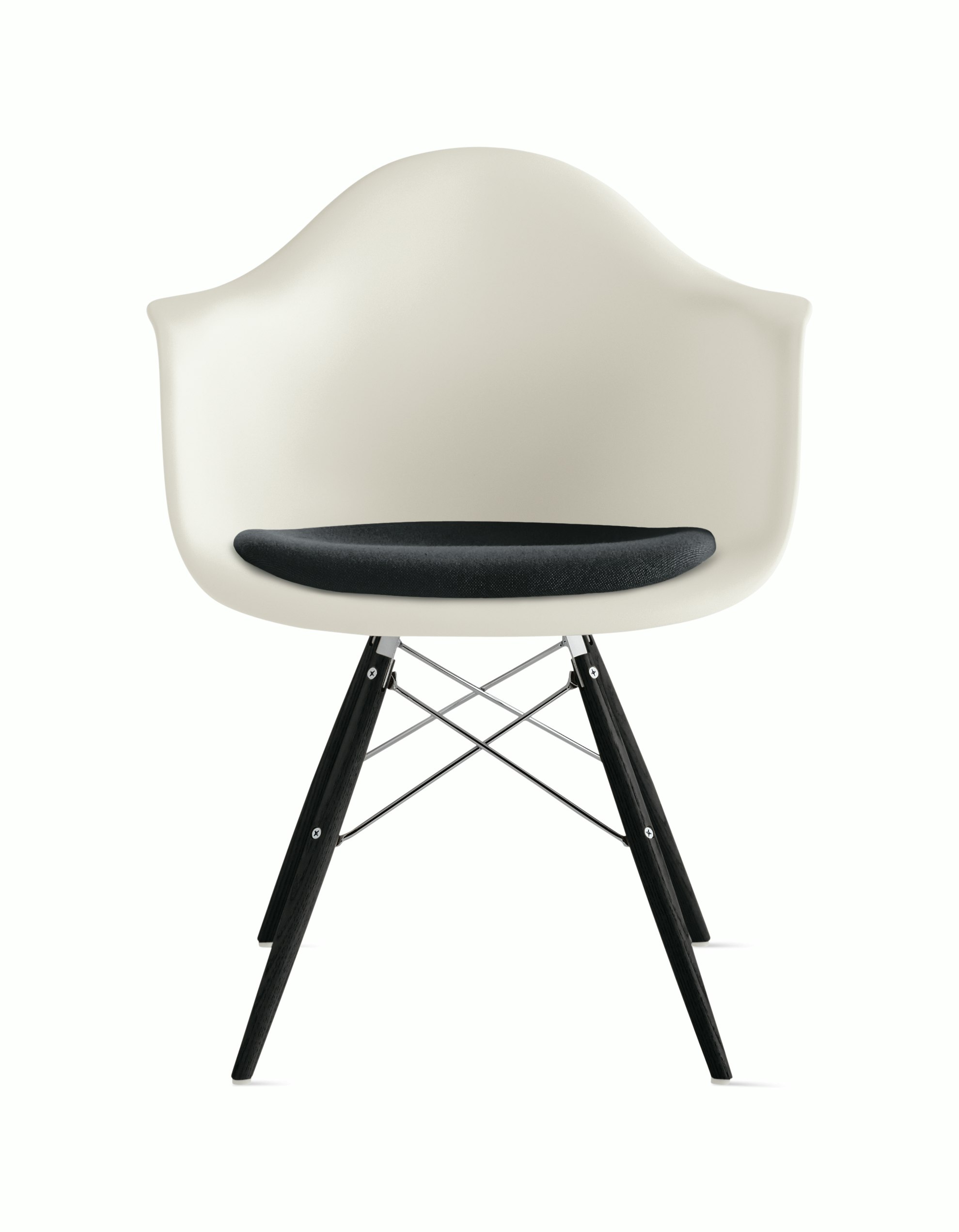 Eames Shell Armchair with Seat Pad (DWR)