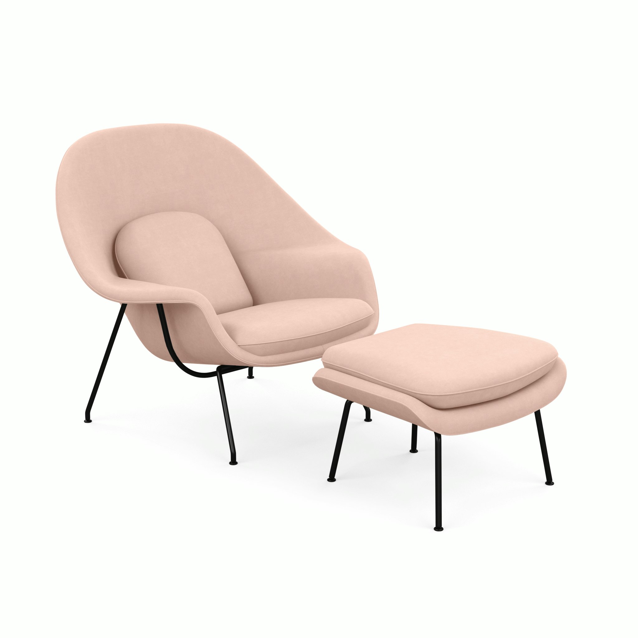 Womb Chair and Ottoman