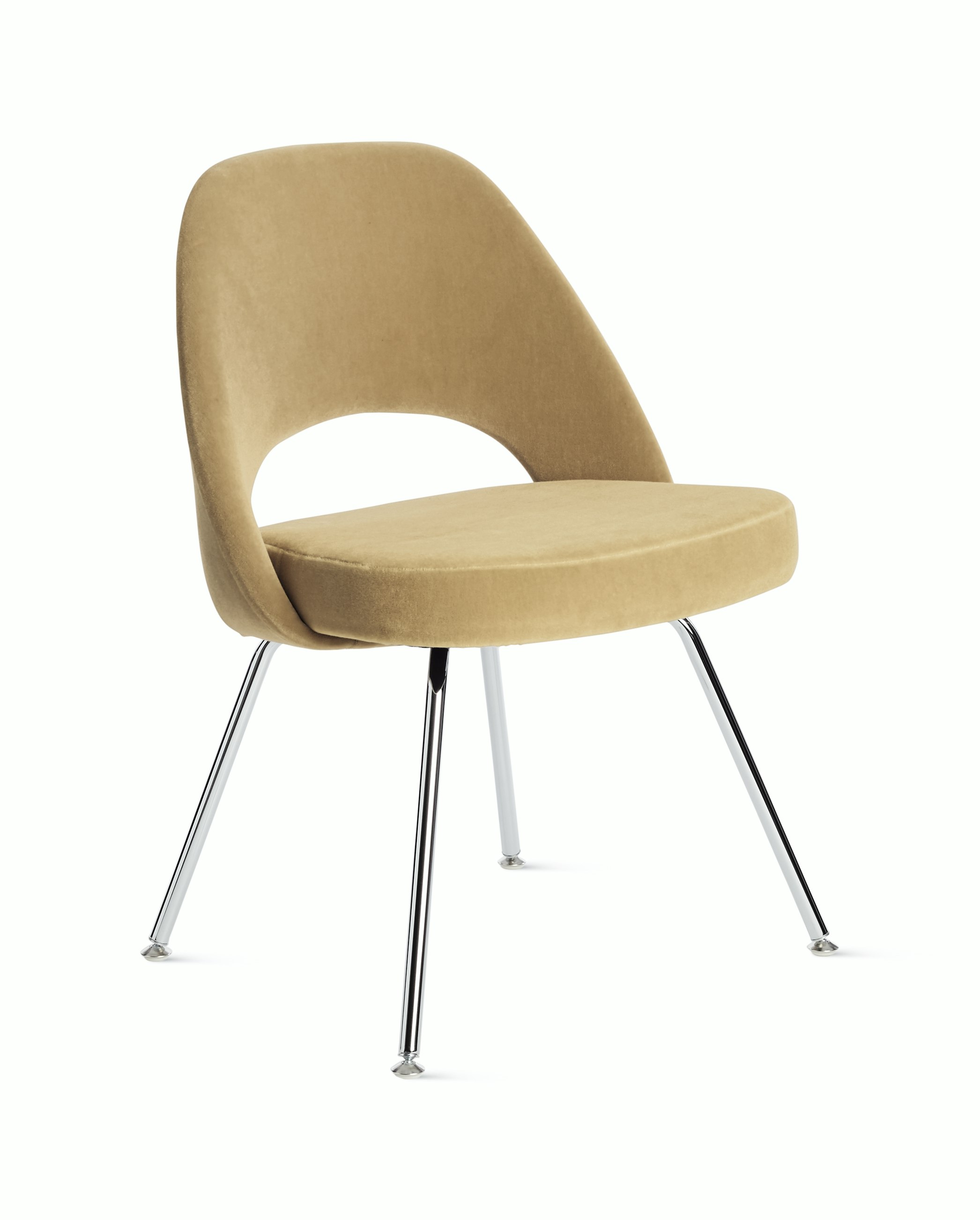 Saarinen Executive Side Chair with Metal Legs