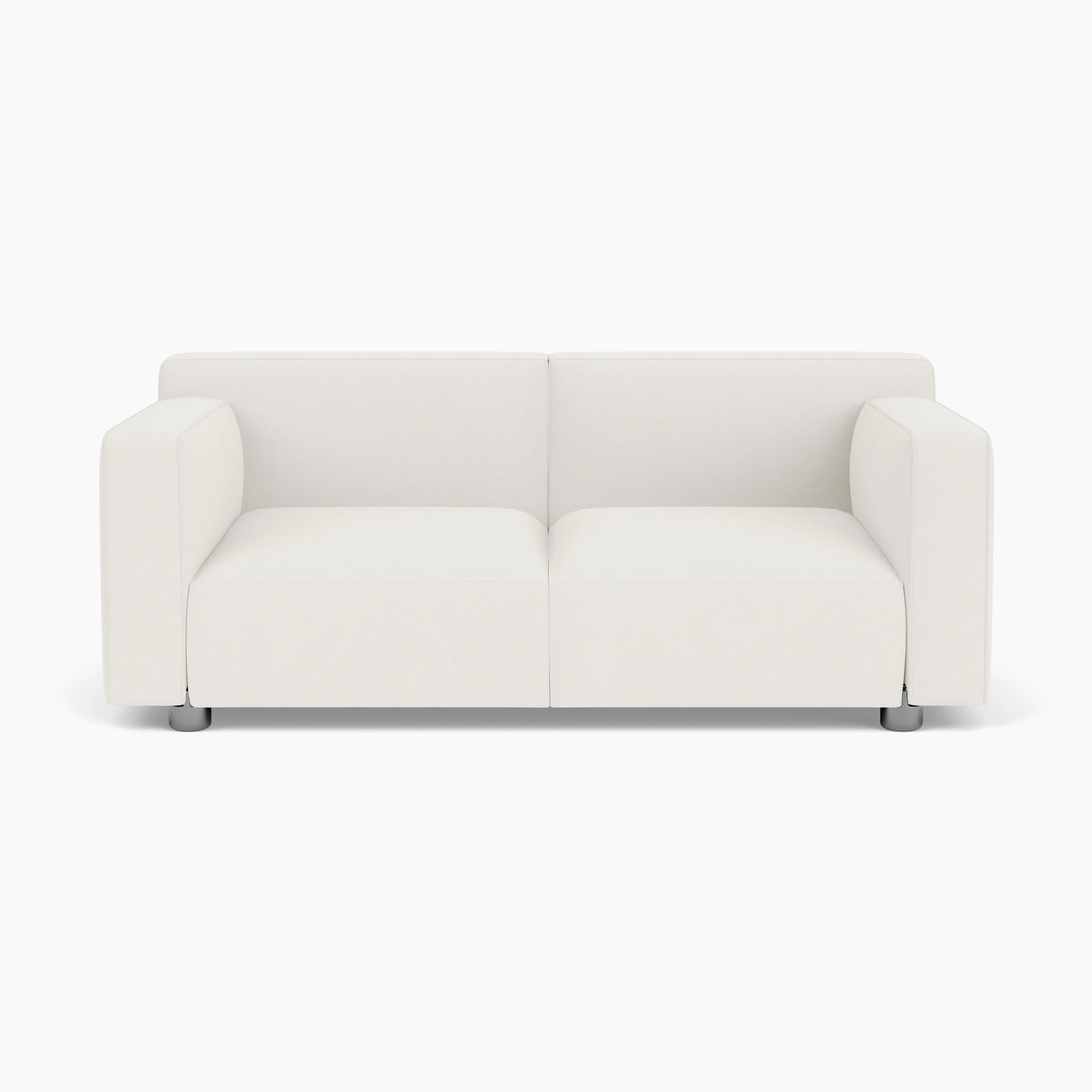 Barber Osgerby Sofa - Two Seater, Hourglass, Air, Chrome