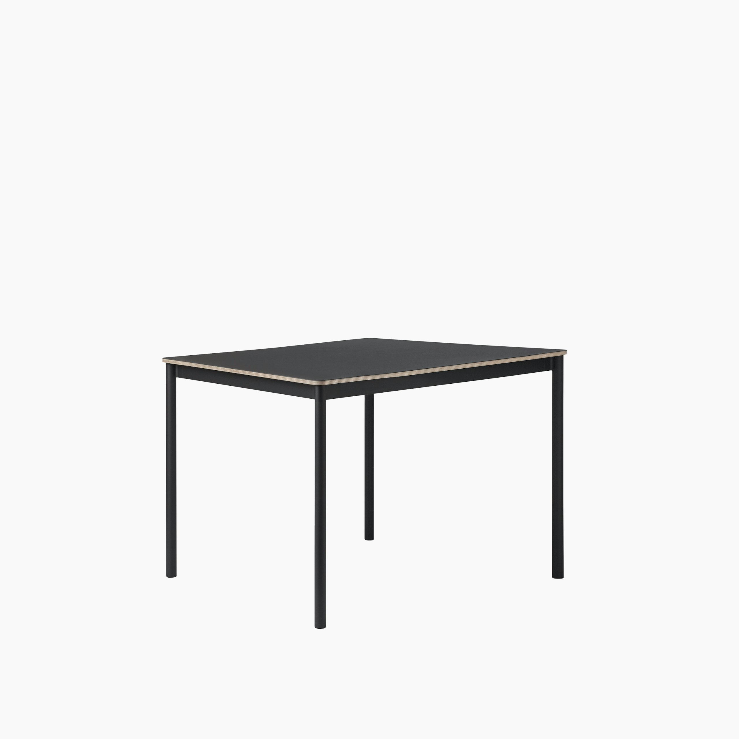 Base Table black 140x80