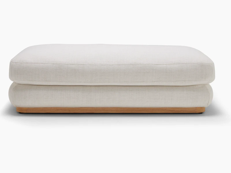 Stack Ottoman - Large, Hyams, Sable
