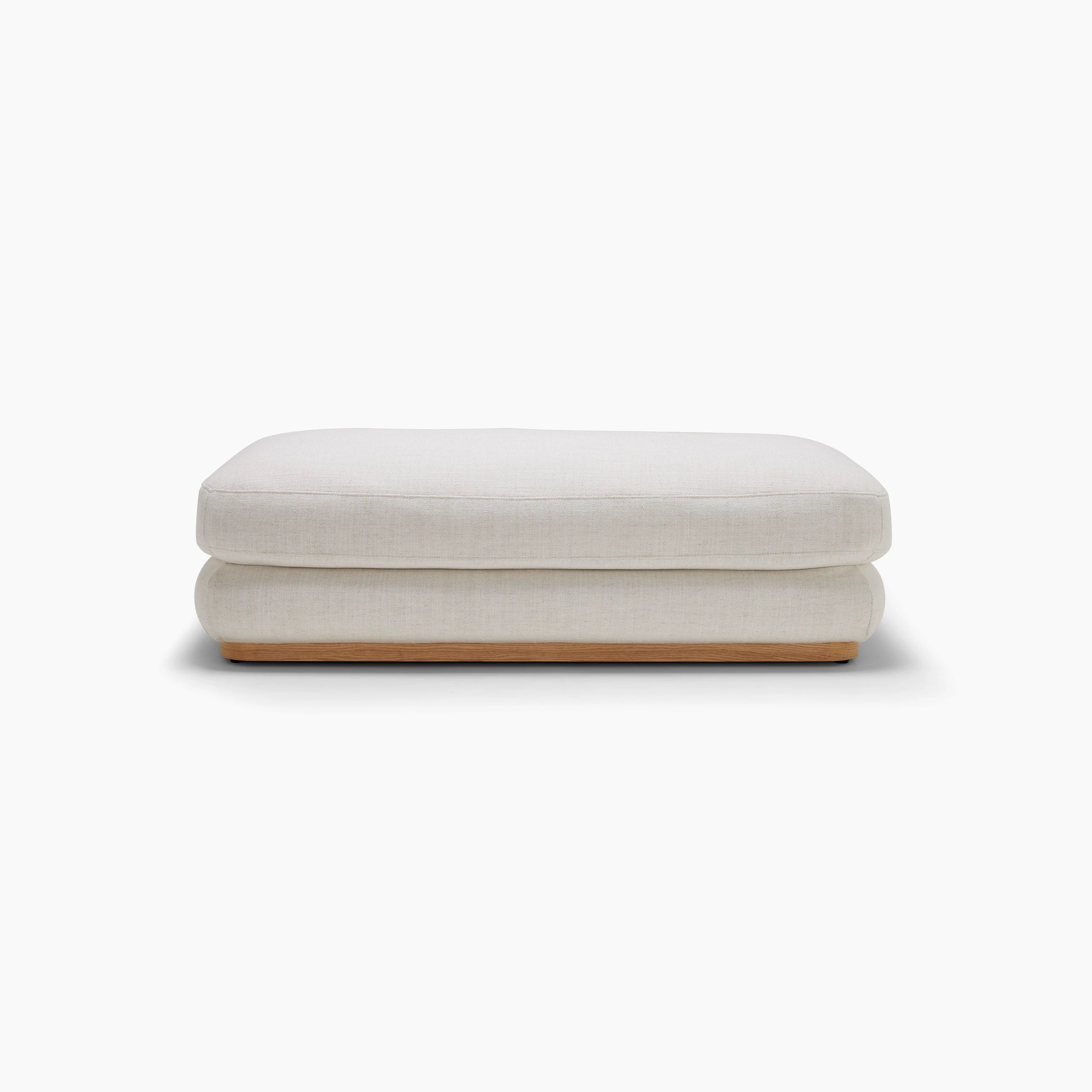 Stack Ottoman - Large, Hyams, Sable