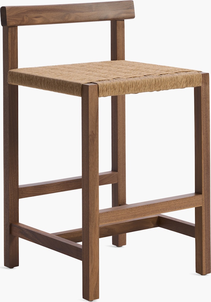 Koi Counter Stool - walnut
