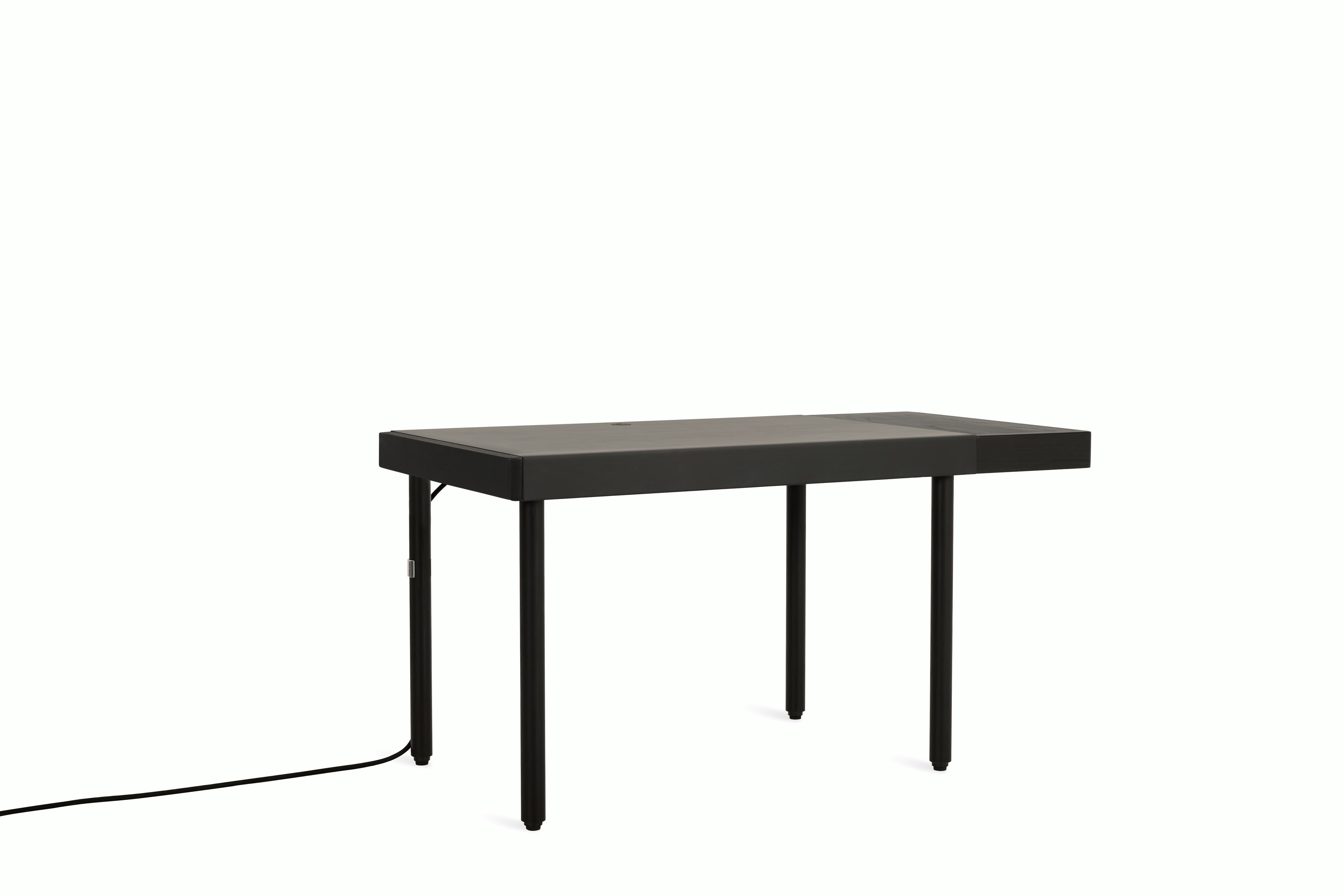 Leatherwrap Sit-to-Stand Desk