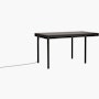New Canaan Leatherwrap Sit-to-Stand Desk New Canaan Leatherwrap Sit-to-Stand Desk, Right Drawer