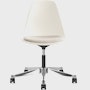 Eames Molded Plastic Task Side Chair with Seatpad