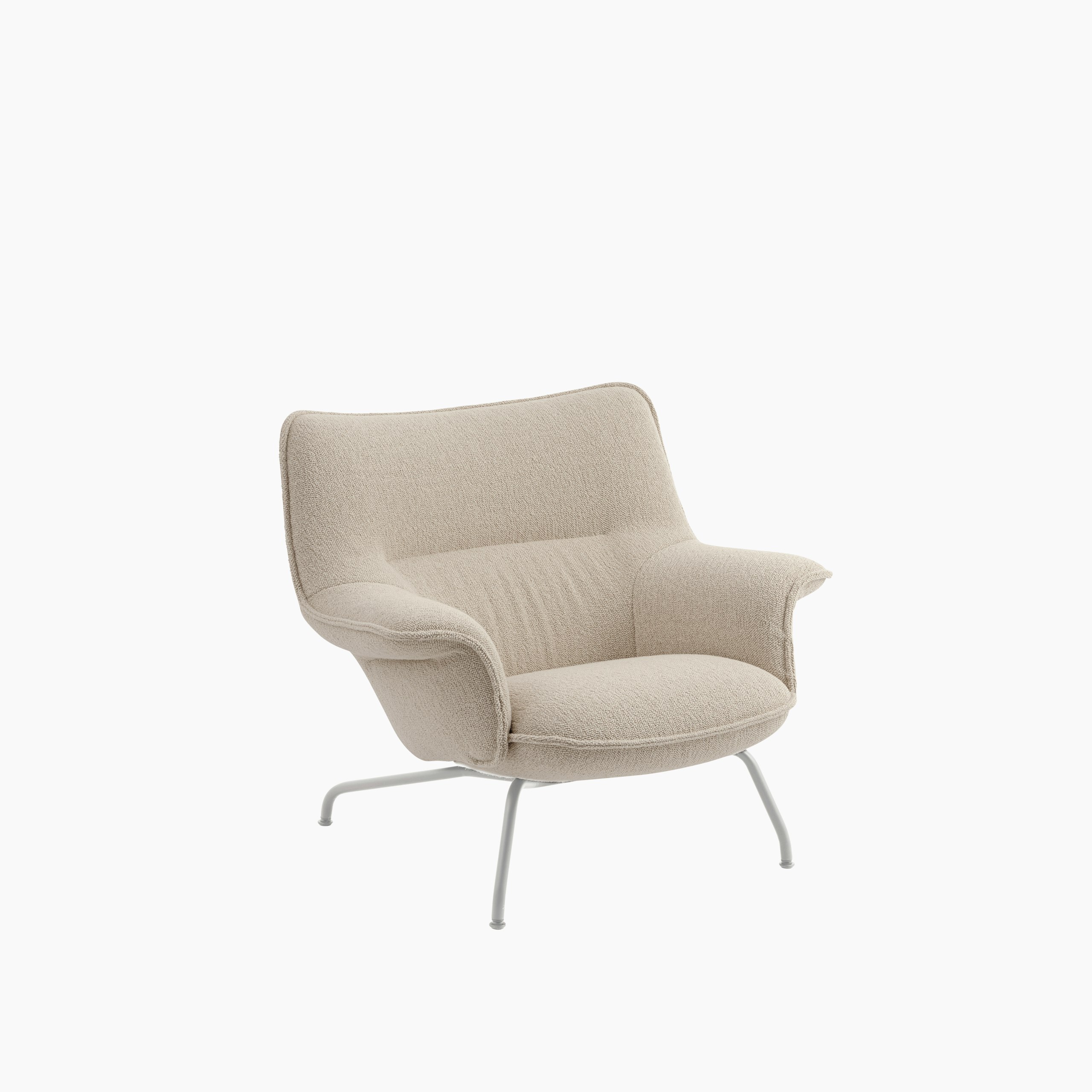 Doze lounge chair low back tube hearth 7 grey muuto 5000x5000 hi res