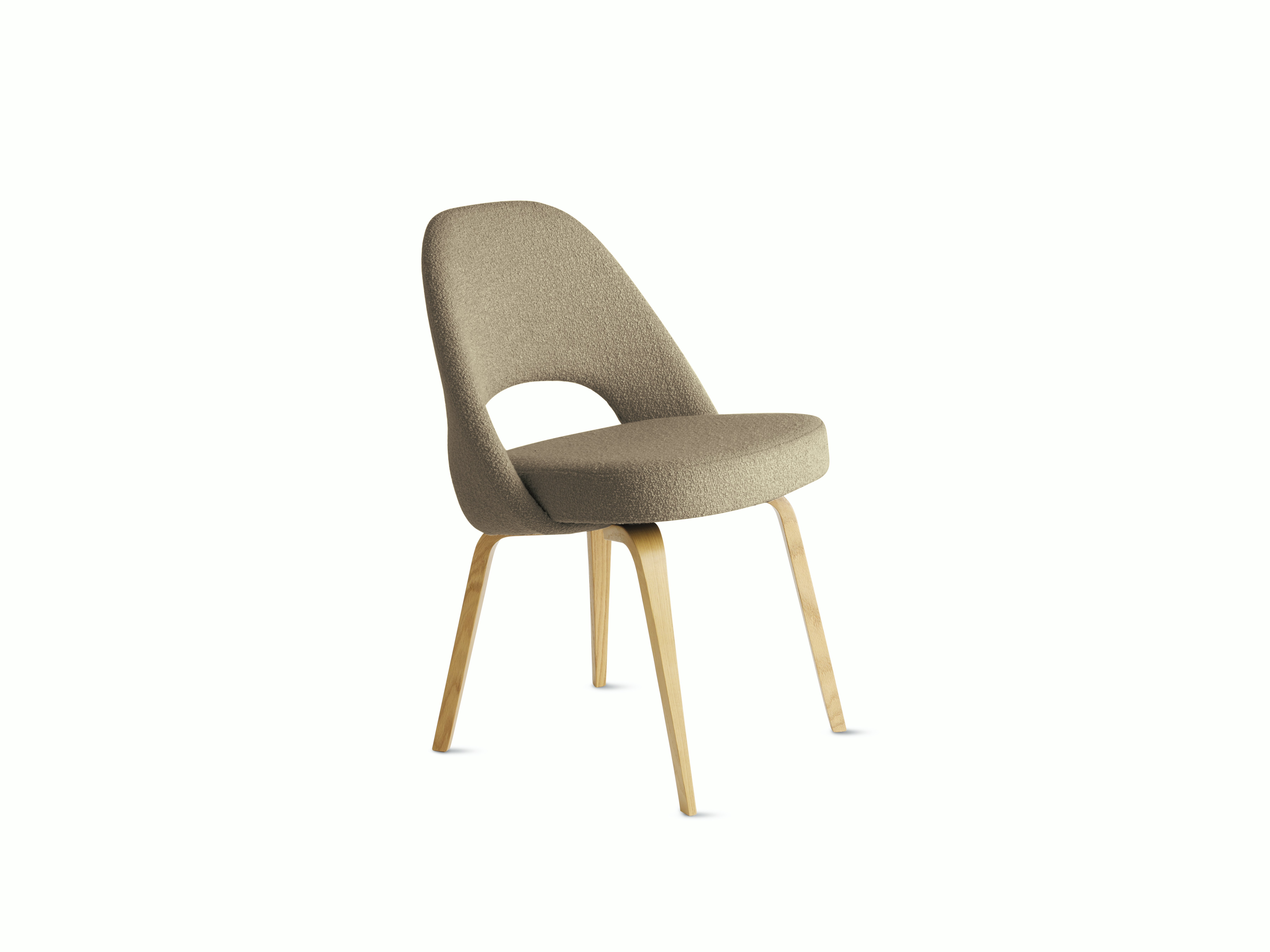 Saarinen Executive Side Chair with Wood Legs