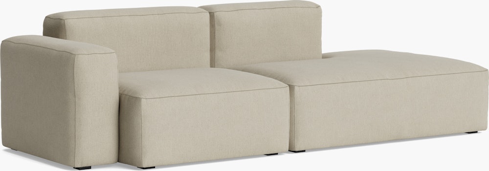 Mags SL One-Arm 2.5-Seat Sofa - Left, Pecora, Cream