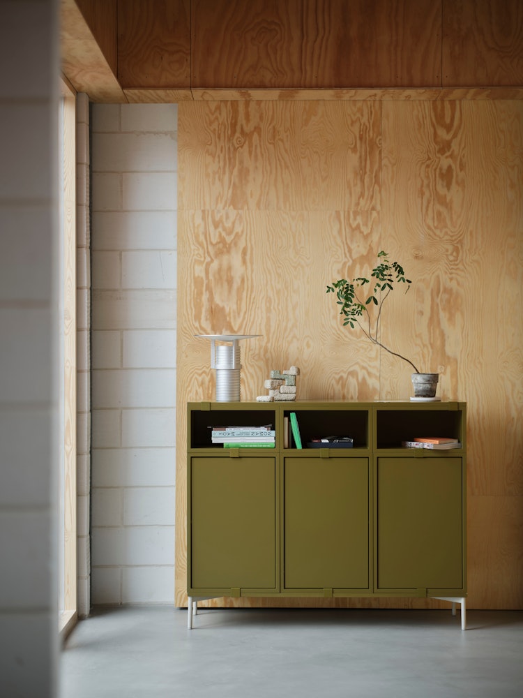 Stacked Storage Sideboard