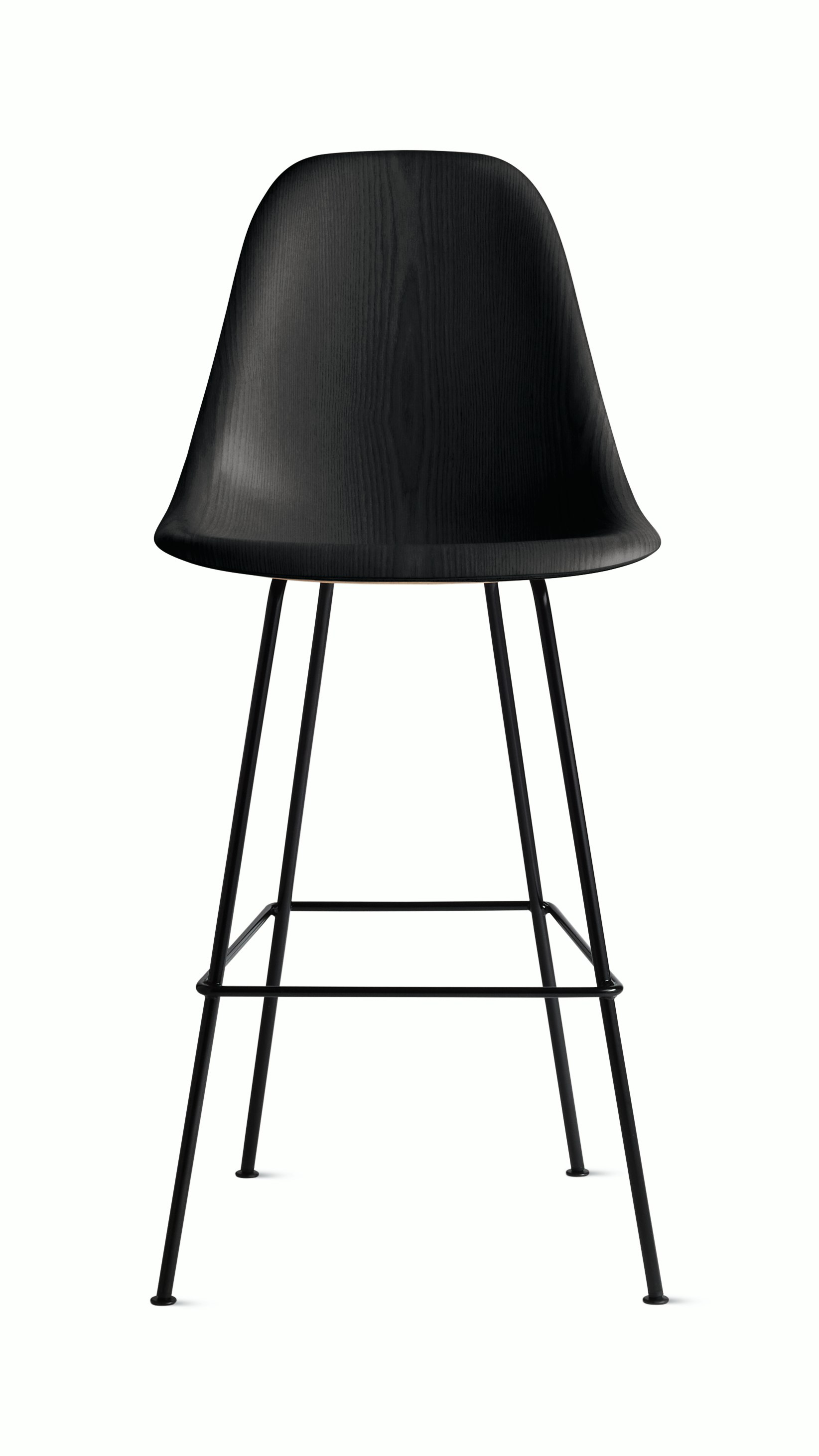 Eames Molded Wood Barstool (DWHBX)