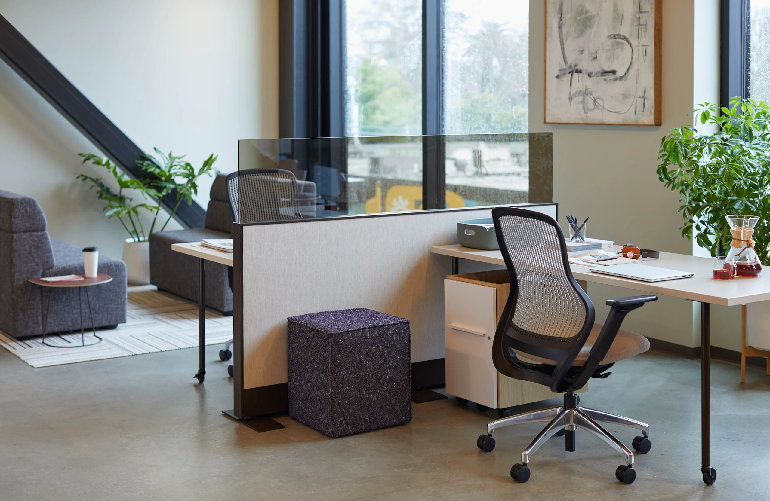 Dividends Skyline spine freestanding foot continuous skins simple table anchor tray top mobile pedestal personal storage organization.