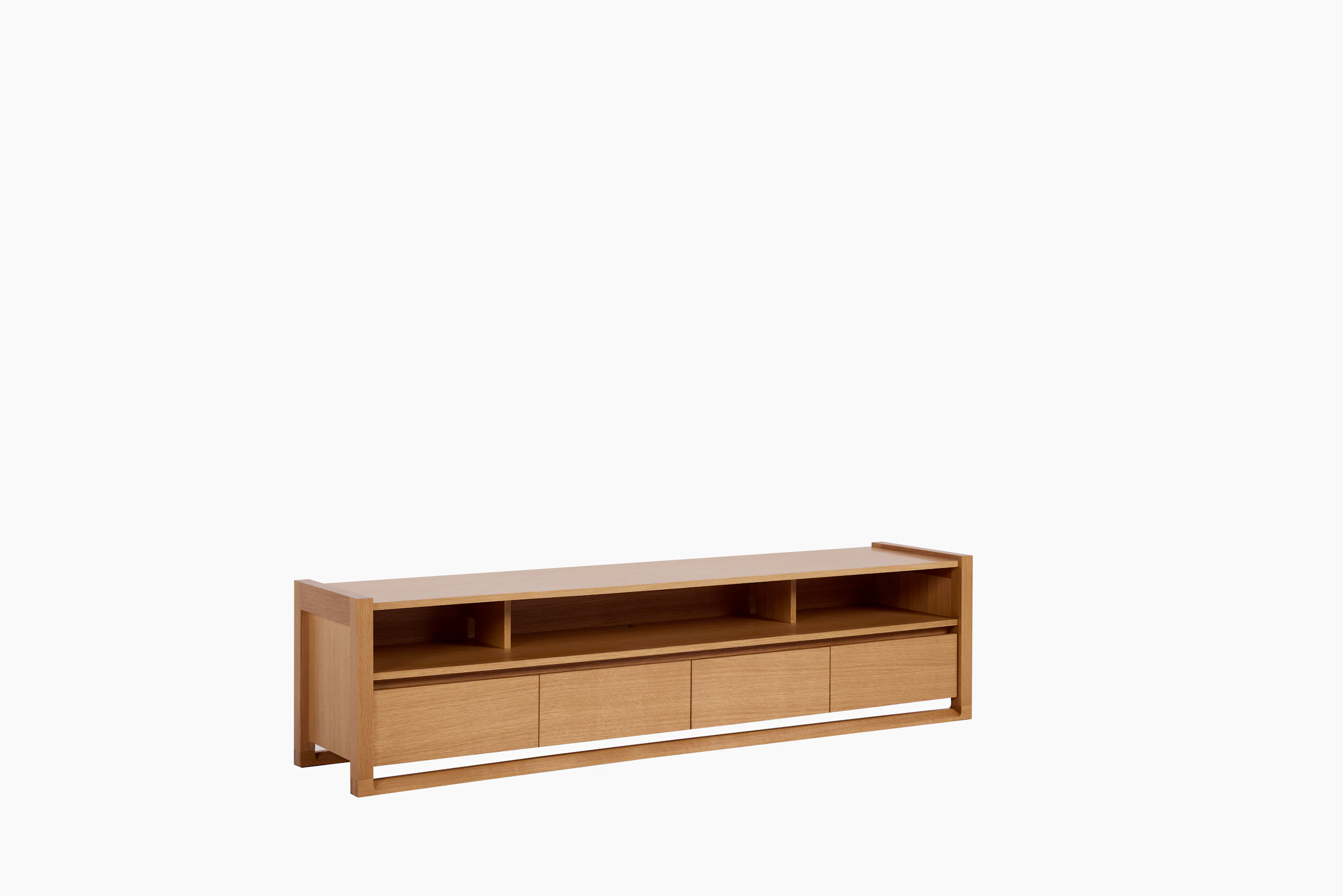 Matera Media Unit, oak, 80 in