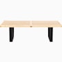 Nelson Platform Bench Nelson Platform Bench, Wood Base
