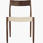 Møller Model 77 Side Chair Møller Model 77 Side Chair, Upholstered Seat