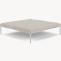 Florence Knoll Square Bench - Medium, Square, Crossroad, Almond