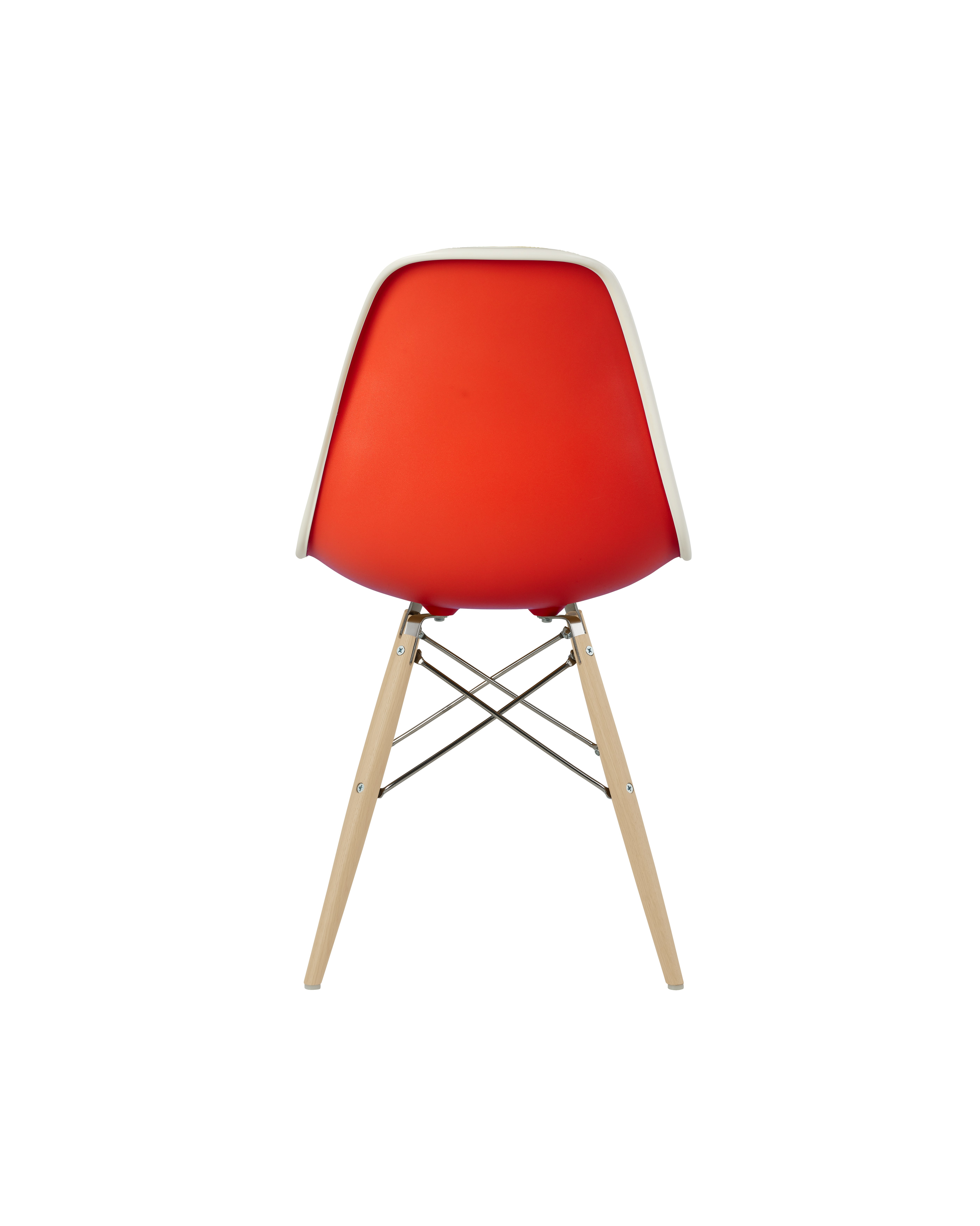 Eames Upholstered Molded Plastic Side Chair