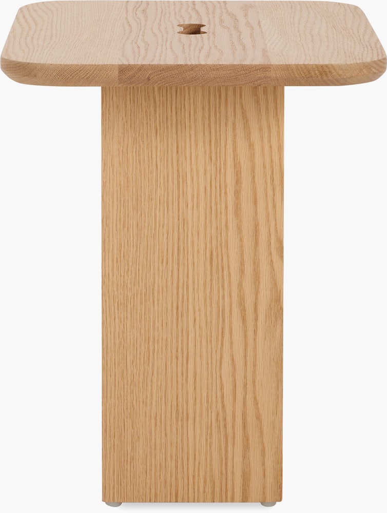 Decimo Bedside Table - red-oak