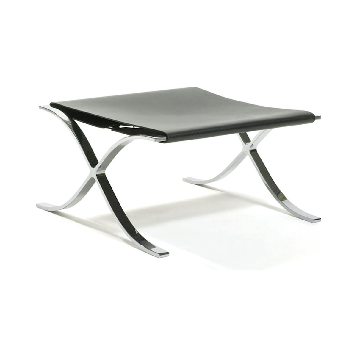 Barcelona® Stool with Cowhide Sling Barcelona® Stool with Cowhide Sling