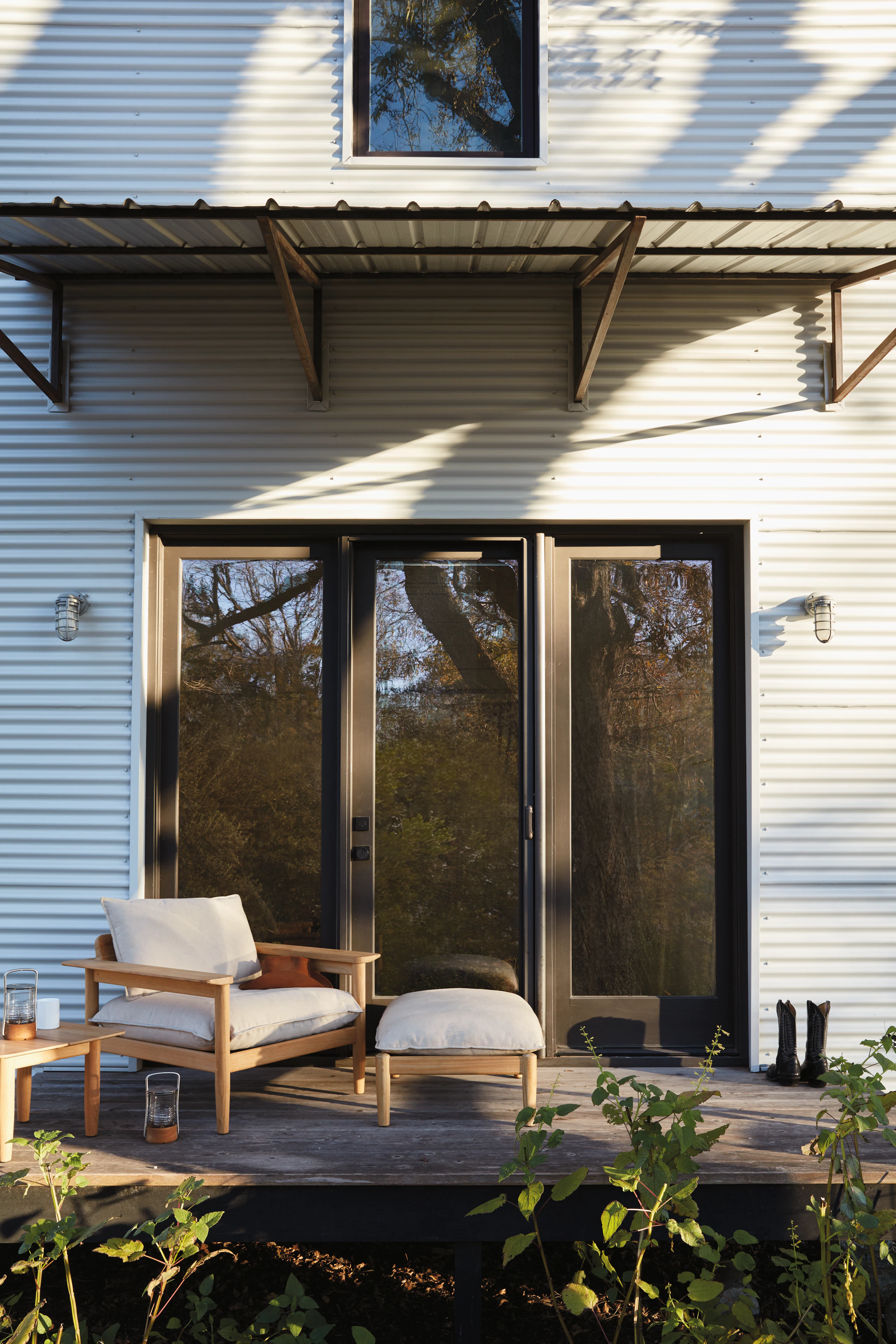 Terassi Lounge Chair and Terassi Ottoman