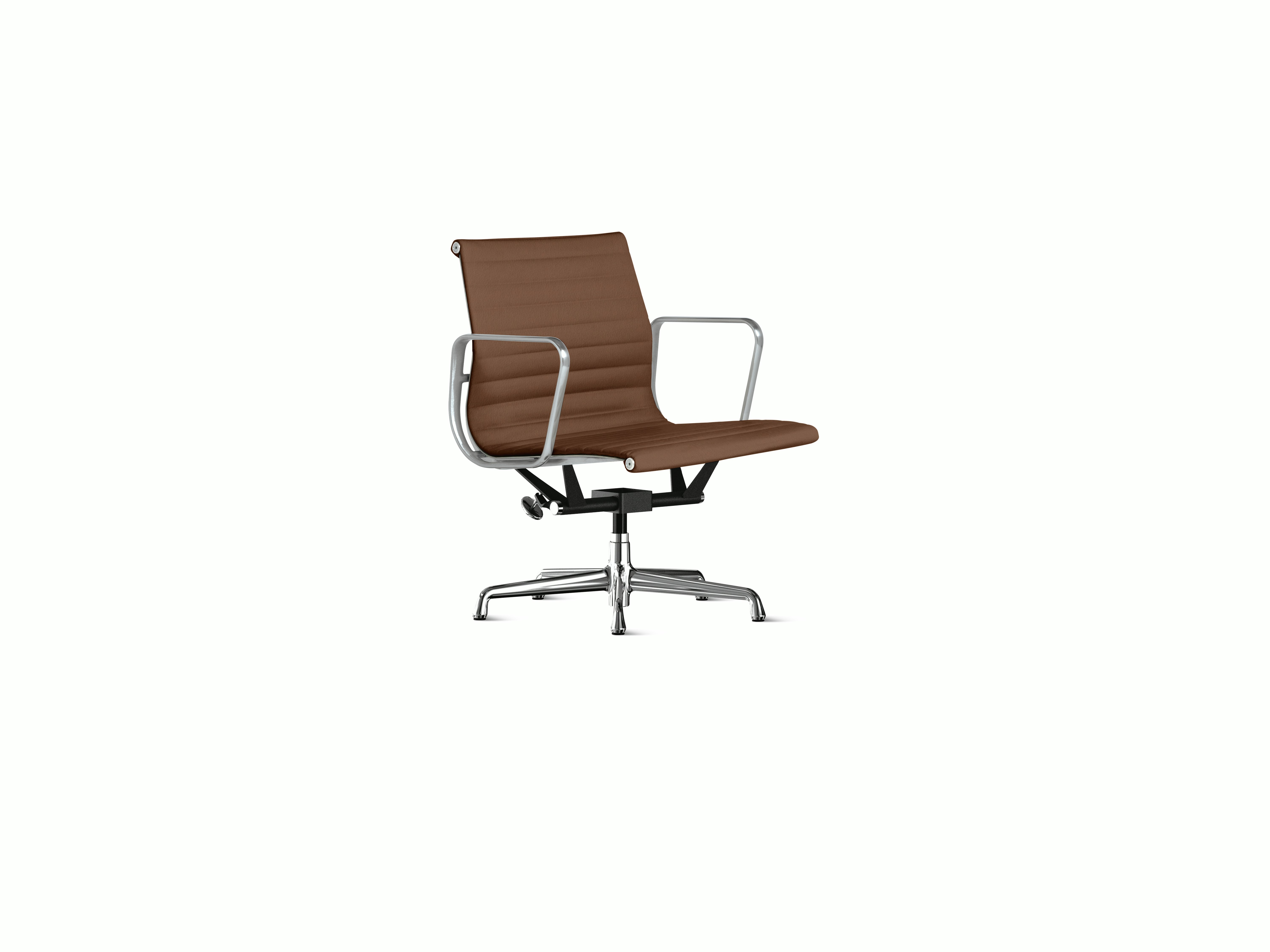Eames Aluminum Group Chair - Management Height,  Manual Lift