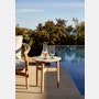 Crosshatch Outdoor Side Table