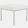 Florence Knoll Relaxed Stool - Hourglass, Air, Pol Chrome