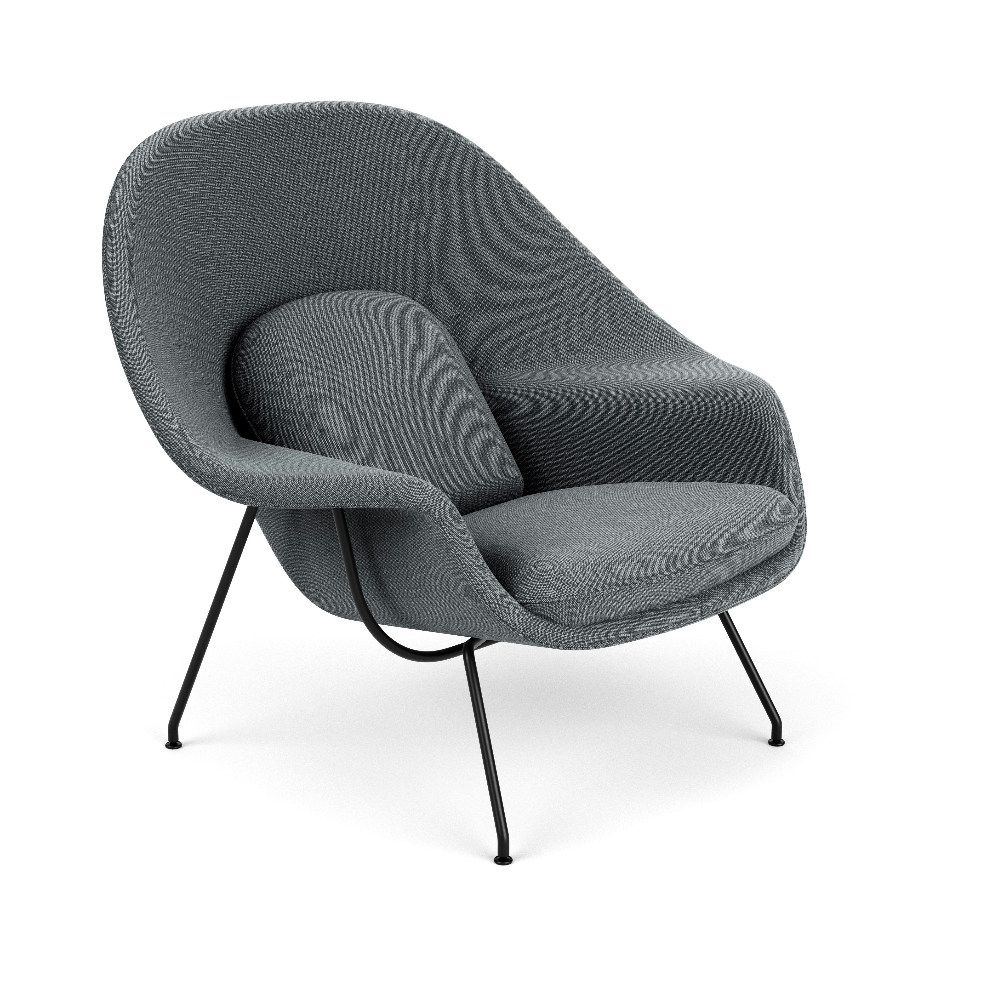 Womb Chair - Medium,  Hourglass,  Iron,  Black