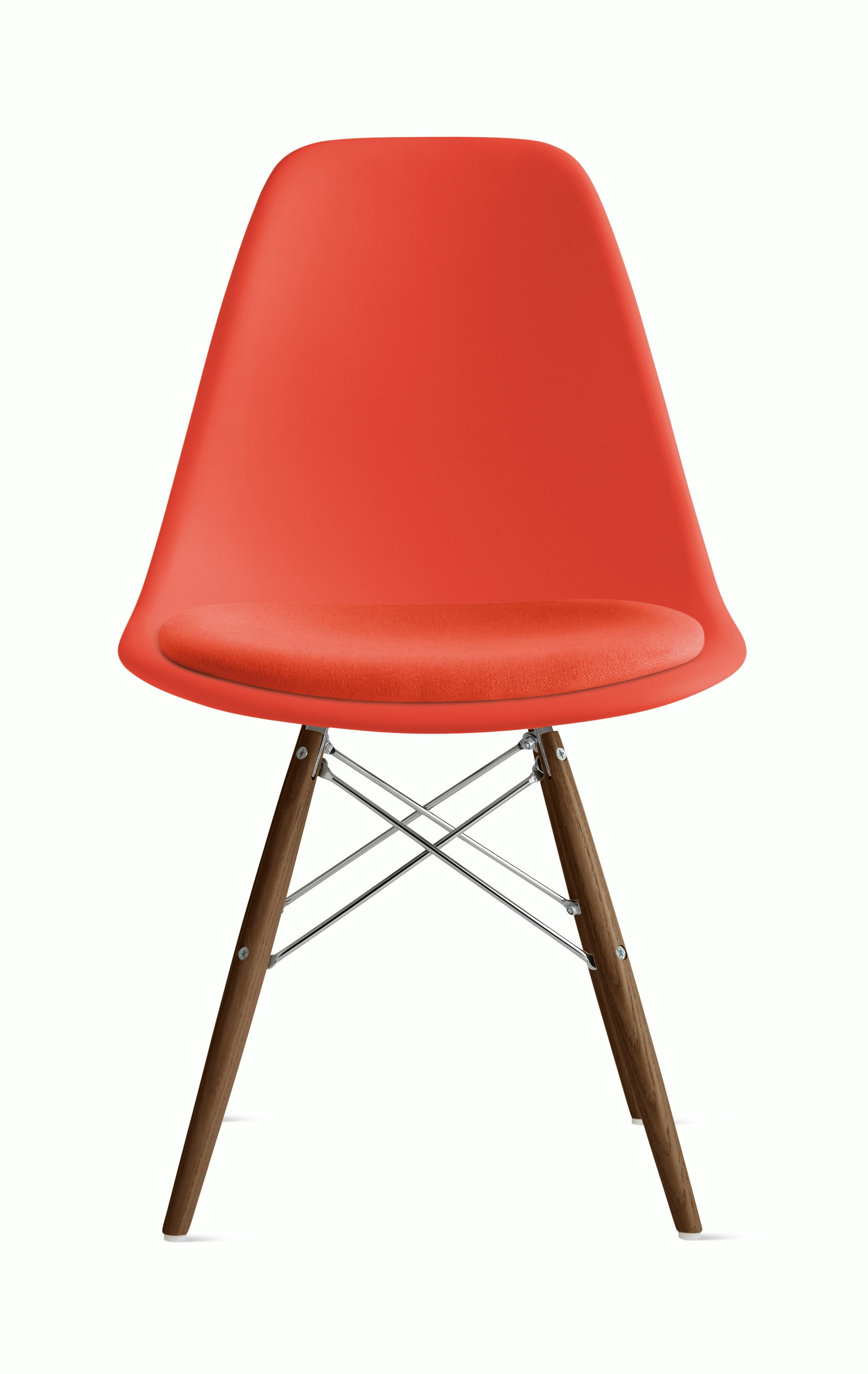 Eames Shell Side Chair with Seat Pad (DWR)