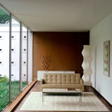 Florence Knoll Credenza, Settee and Coffee Table residential installation