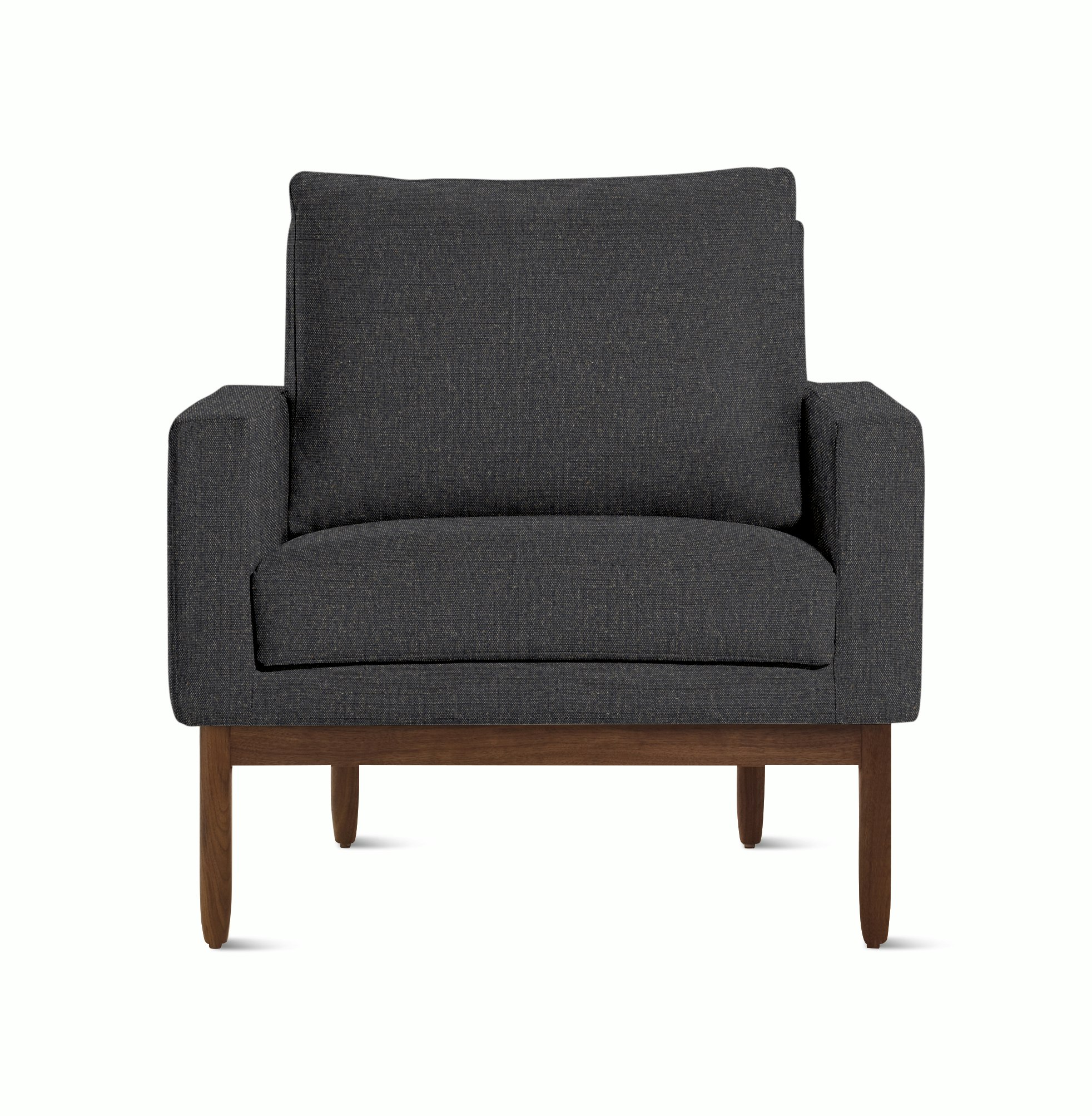 Raleigh Armchair - Walnut,  Album Linen,  Millennium