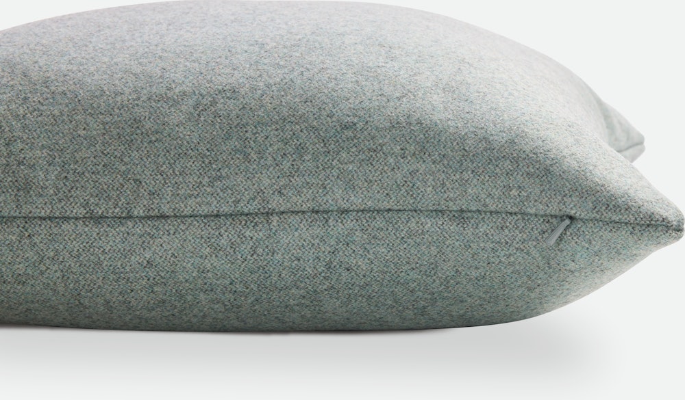 Pecora Pillow - 12x22",  Oblong,  Green"