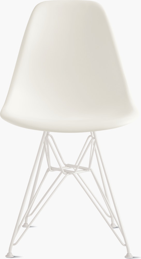 Eames Molded Plastic Wire-Base Side Chair (DSR)