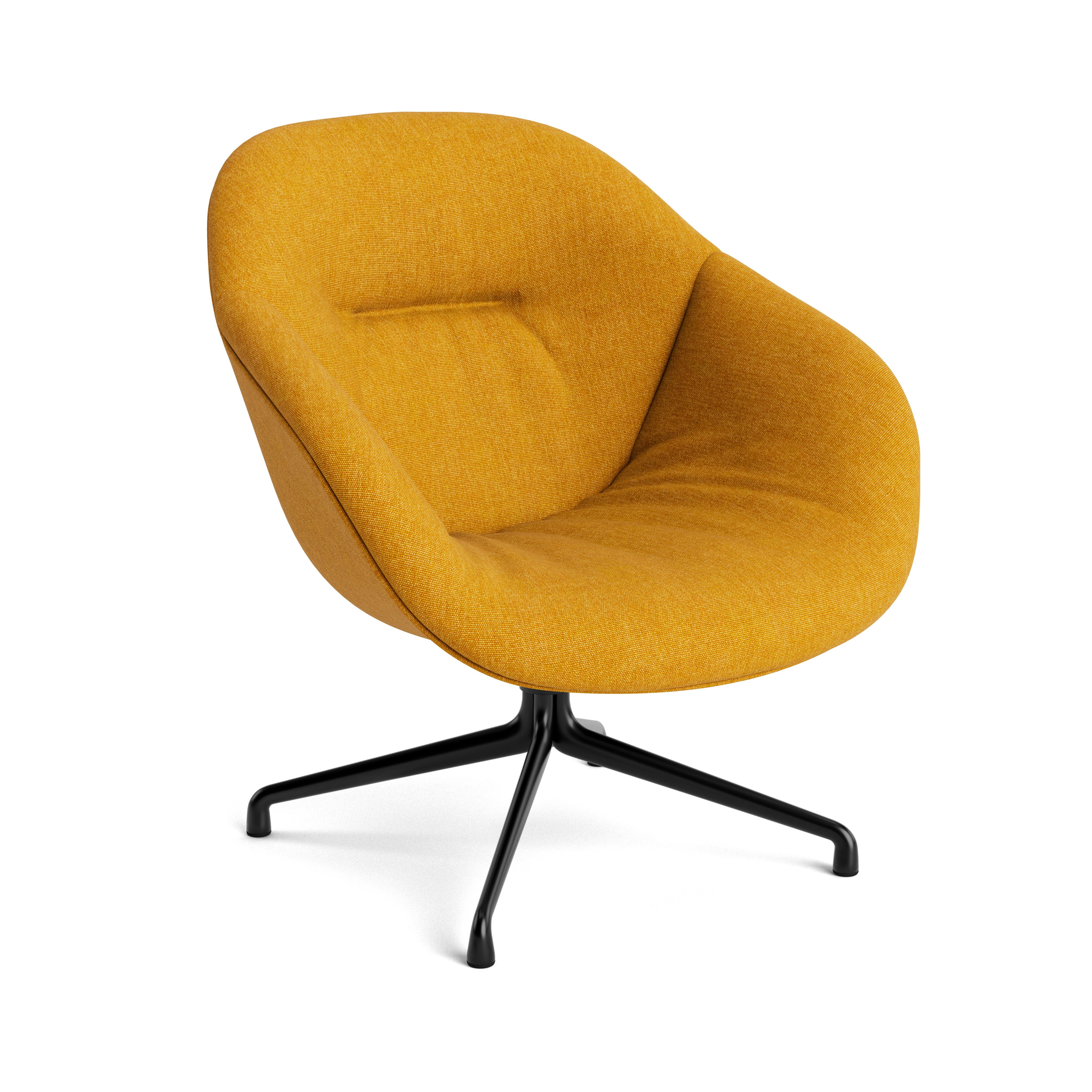 AAL 81 Swivel Chair, Low Back - Soft, Metaphor, Bumblebee, Black