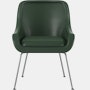 Bumper Armchair - Low Arm,  Prone Leather Vine