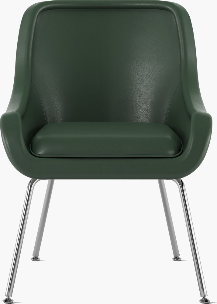 Bumper Armchair - Low Arm,  Prone Leather Vine