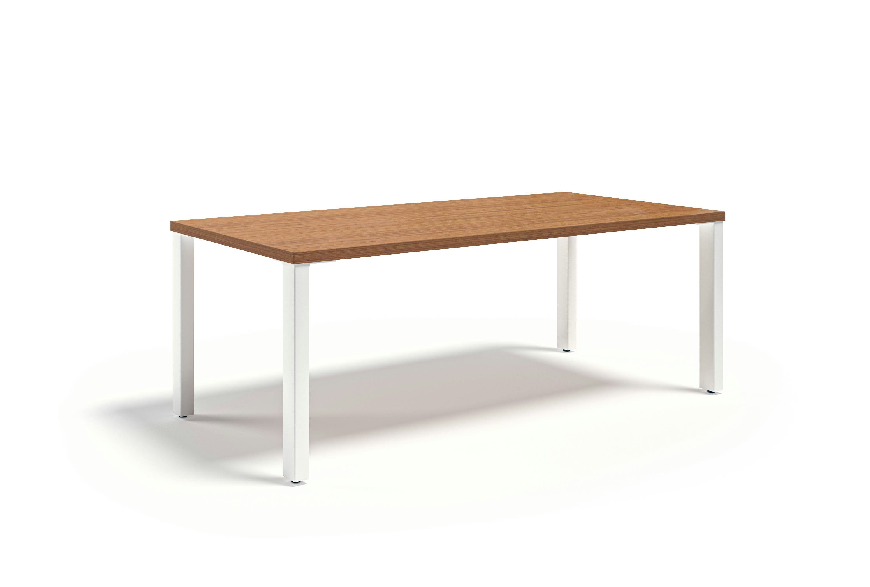 Reff Reff Profiles Soft Rectangular Leg Meeting Table Desk Veneer