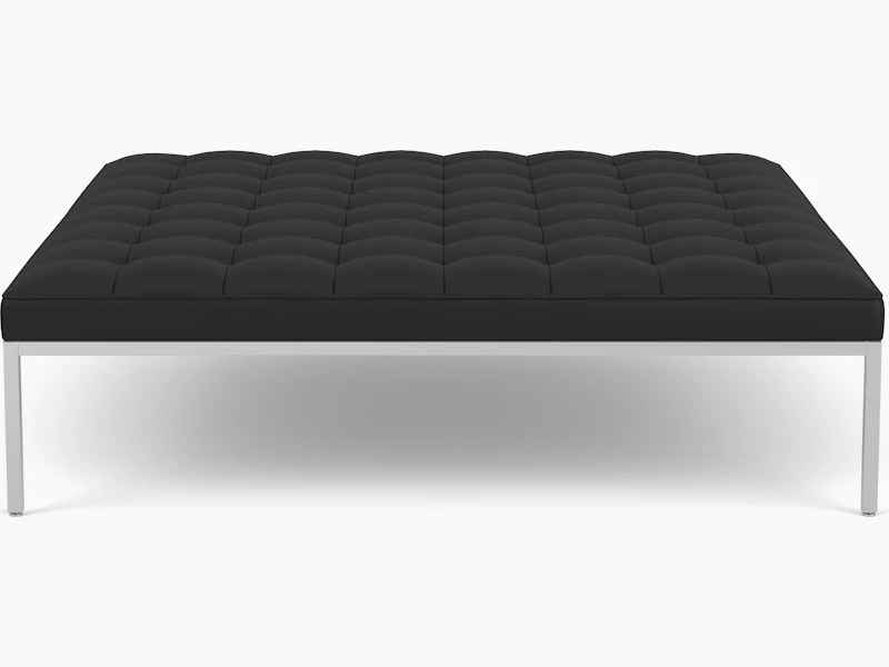 Florence Knoll Square Bench Medium - Sabrina Black