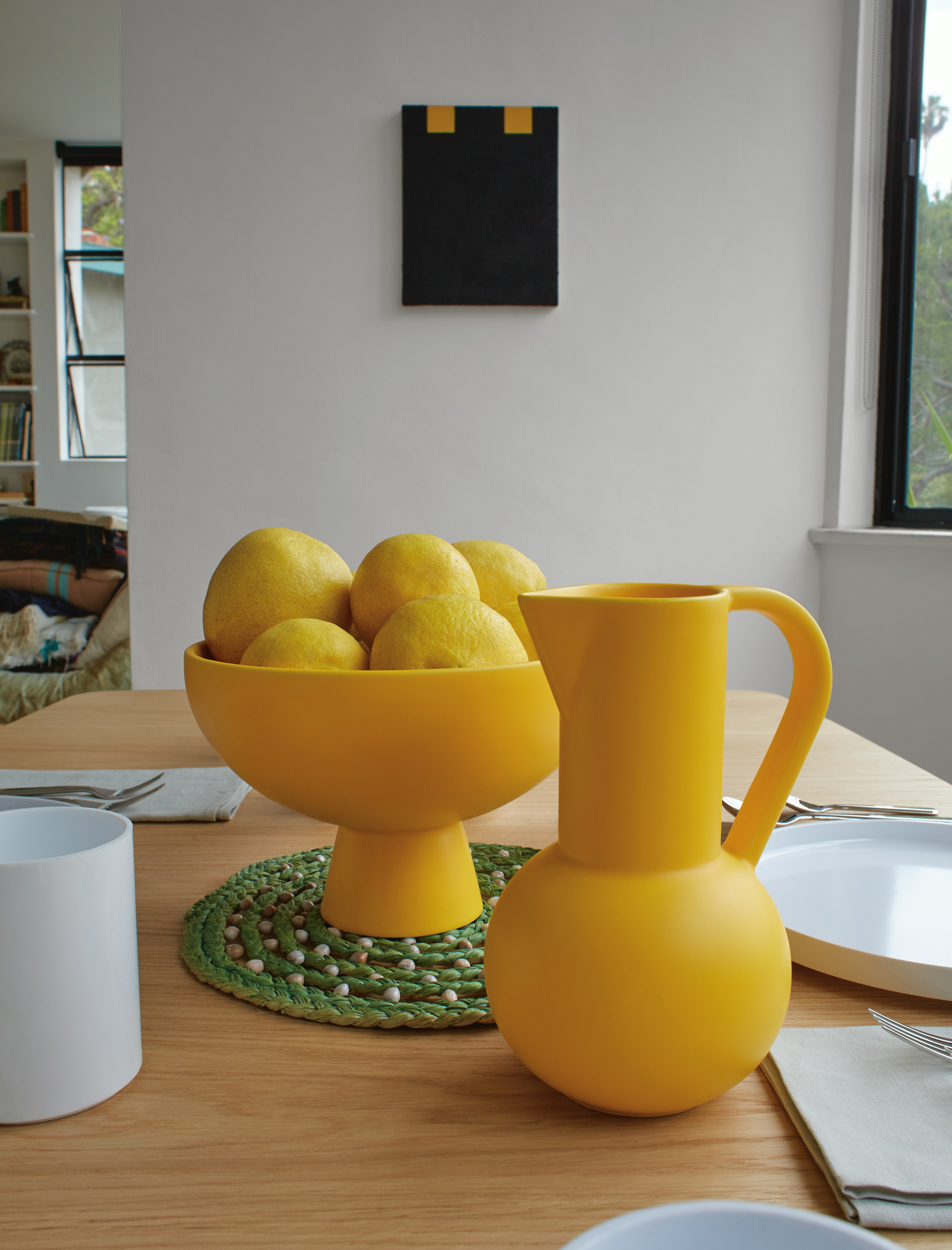 RAAWII strom イエローフラワーベース 大 RAAWII strom イエローフラワーベース 大 raawii Lサイズ イエロー