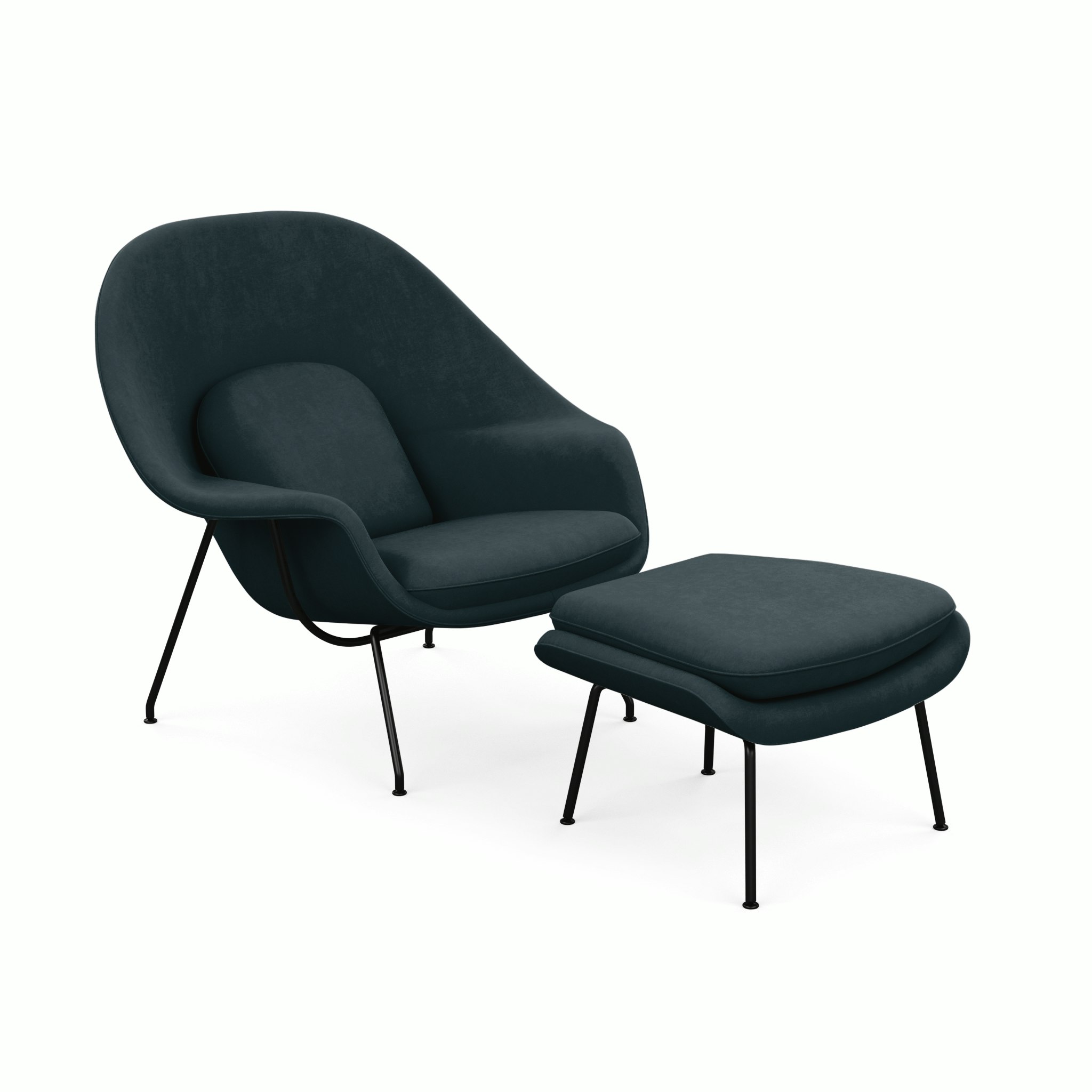 Womb Chair and Ottoman