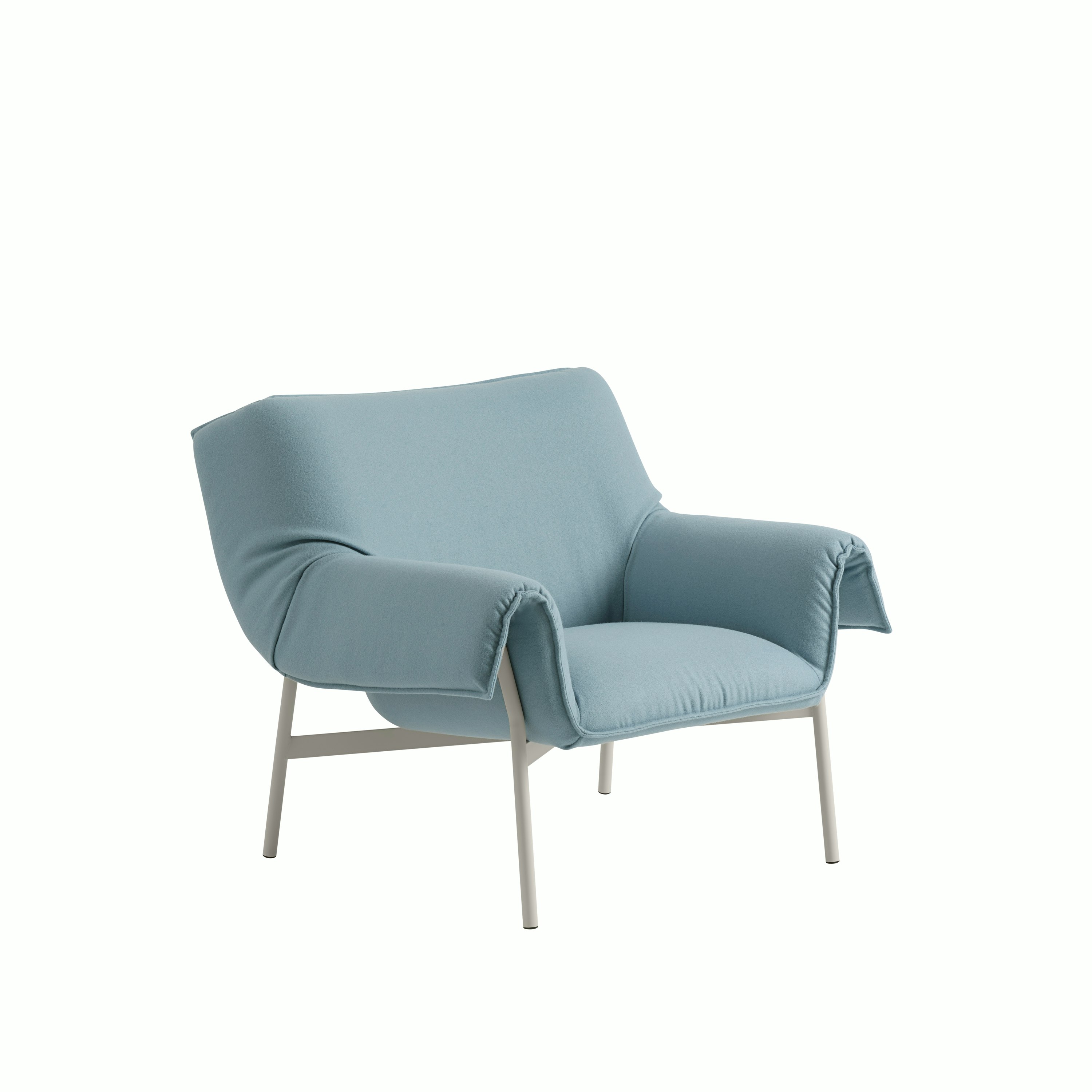 Wrap lounge chair grey hero 732 Muuto hi res