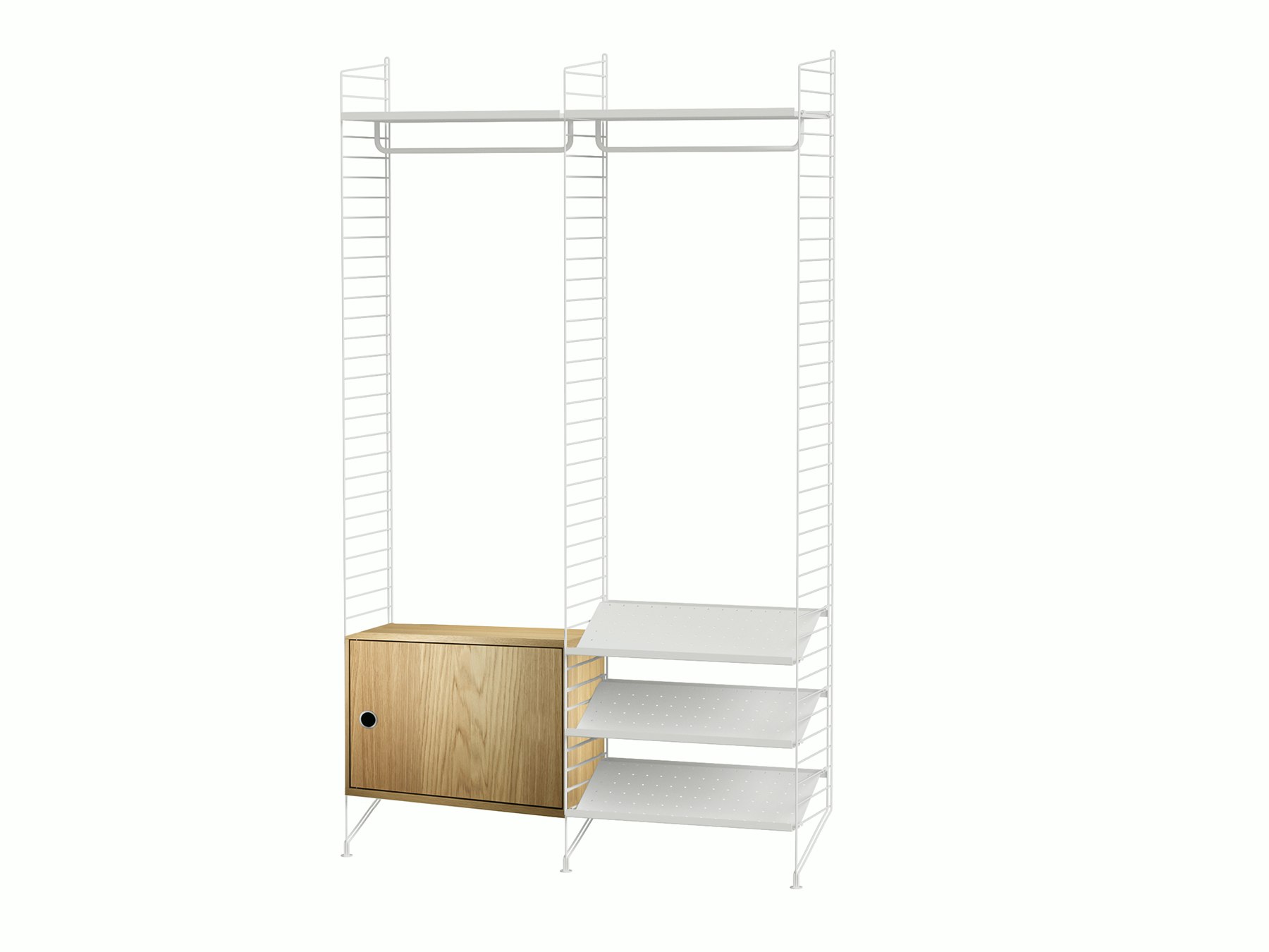 String Hallway Cabinet Shelving - Configuration S