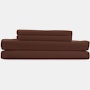 Design Within Reach Sheet Set - Percale,  Queen,  burgundy