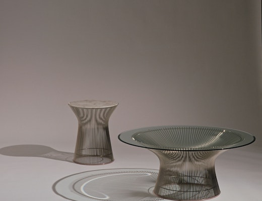 Platner Coffee Table and Side Table