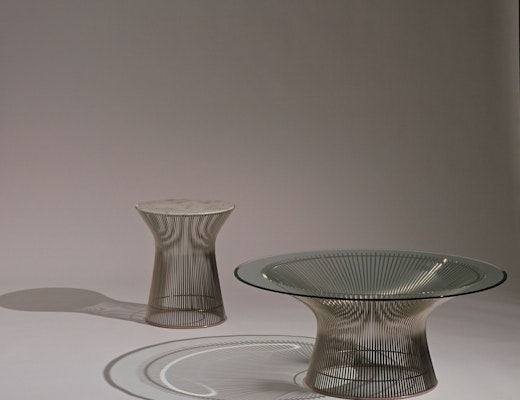Platner Coffee Table and Side Table Platner Coffee Table and Side Table
