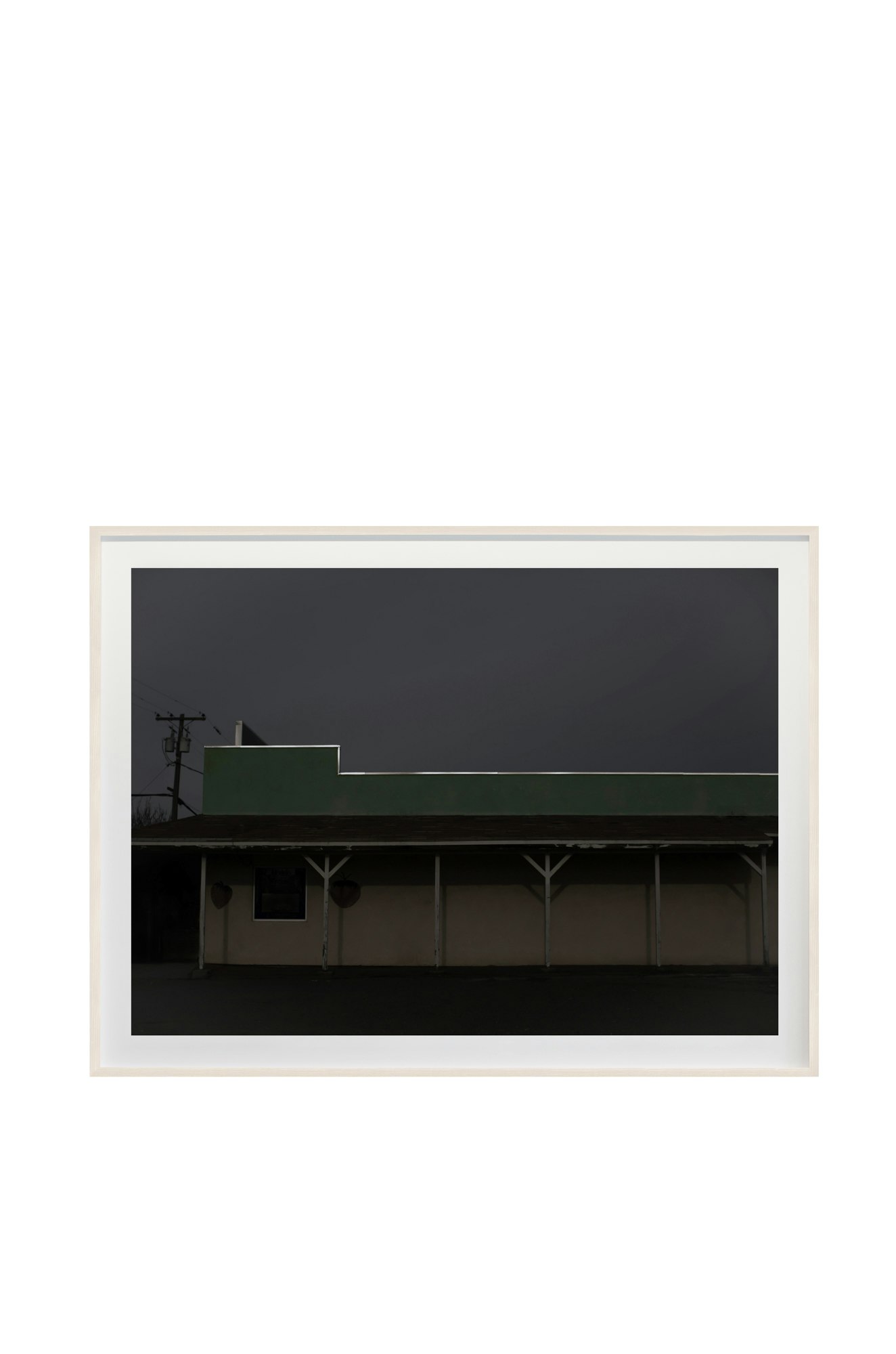 Day as Night No. 7001 by Cas Friese ,  30 x 40,  Maple Frame