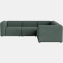 Mags Corner Sectional - Right, Pecora, Green